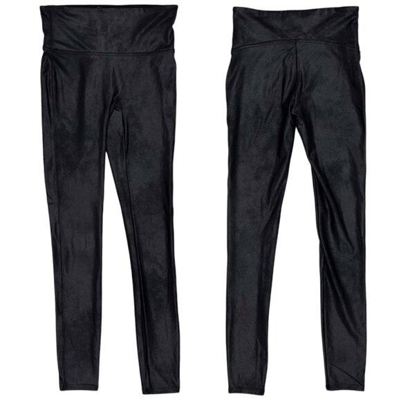 Spanx Ready to Wow Faux Leather Leggings in Black Style # 2437 Women’s Size S - Picture 4 of 17